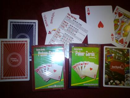 Jedemenge Deck Plastik Profi Pokerkarten OVP